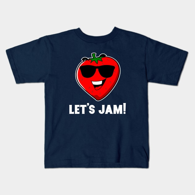 Funny Disk Jockey DJ Shirt & Fruit Lover Gift Kids T-Shirt by teemaniac
